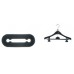 Koppelstuk 35mm zwart voor 2 hangers 100st Koppelstuk 35mm zwart voor 2 hangers 100st